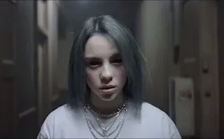 💚 Billie Eilish cantante, popstar, musicista, celebrità, Billie Eilish, giovane, femmina telegram sticker