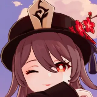 🗿 Hu Tao Genshin Impact genshin impact, hu tao, anime, jeu, personnage, waifu whatsapp sticker