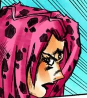 🐸 Vinegar Doppio JoJo's Bizarre Adventure doppio, jojo, anime, manga, bösewicht, charakter telegram sticker