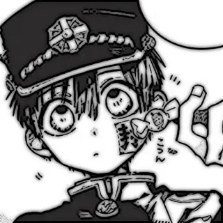 🔭 Amane Yugi Toilet-bound Hanako-kun つーん Anime, Manga, Toilet-bound Hanako-kun, Amane Yugi, Yugi Amane, Hanako, Japonais telegram sticker