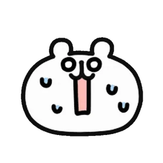 💨 naklejka, kreskówka, słodkie, zwierzę, ilustracja telegram sticker