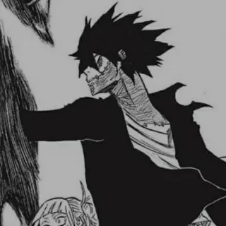 ⚡️ Dabi My Hero Academia 다비, 나의 히어로 아카데미아, 애니메이션, 만화, 빌런, 흉터 telegram sticker