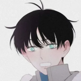 🍶 Anime, Anak laki-laki, Kartun, Manga, Seni, Wajah telegram sticker