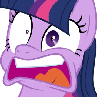 😖 Twilight Sparkle My Little Pony pônei, desenho animado, égua, equino, anime, animação telegram sticker