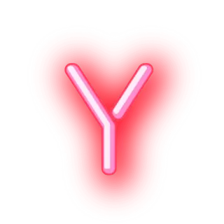 ▪ letra y, rojo, alfabeto, símbolo whatsapp sticker