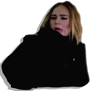 😳 Adele Adele, cantora, meme, celebridade, estrela pop telegram sticker