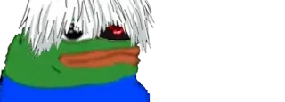 😍 Pepe, anime, Tokyo Ghoul, Ken Kaneki telegram sticker