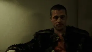 😀 Tyler Durden Fight Club El club de la lucha, Tyler Durden, Brad Pitt, película, drama telegram sticker