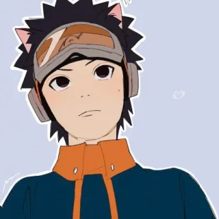 👁 Obito Uchiha Naruto anime, manga, fanart, obito, naruto, uchiha telegram sticker