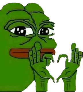 😐 Pepe the Frog Pepe, o Sapo, Meme, Meme da internet, Sapo, Cultura da internet whatsapp sticker