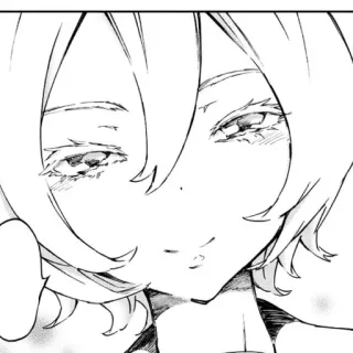 🥰 Anime, Mangá, Retrato, Ilustração telegram sticker