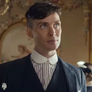 🚬 Thomas Shelby Peaky Blinders 浴血黑帮, 托马斯·谢尔比, 基里安·墨菲, 剧情, 历史, 犯罪 whatsapp sticker
