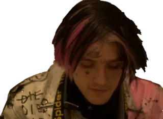 🙇 Lil Peep เพลง, แร็ปเปอร์, นักร้อง, ศิลปิน, อีโม telegram sticker