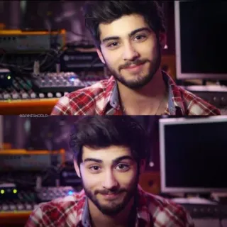 😶 Zayn Malik ミュージシャン, セレブ, 歌手, ポートレート, 男性 telegram sticker