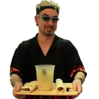 🐭 Guy Fieri Гай Фиери, еда, кулинария, шеф-повар, Flavortown whatsapp sticker