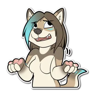 Echoic whatsapp stickers
