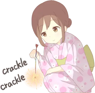 Summer girlfriend ENG :: @line_stickers telegram stickers