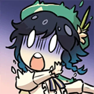 genshin impact! telegram stickers