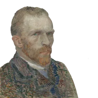 Van Gogh, the Lover telegram stickers