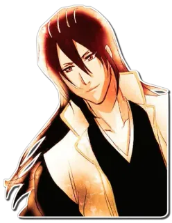 😊 Anime, Mangá, Personagem, cabelo longo, pessoa whatsapp sticker
