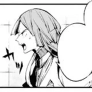 🥀 Anime, Mangá, Gritando, Irritado, Expressão telegram sticker