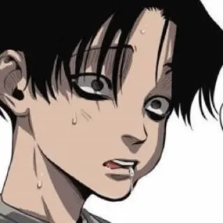 ➖ Yoon Bum Killing Stalking Killing Stalking, Yoon Bum, horror, manhwa, gore, psychological thriller telegram sticker