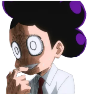 😱 Minoru Mineta My Hero Academia 动漫, 漫画, 学生, 英雄, MHA telegram sticker