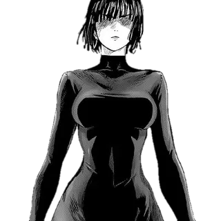 🥵 Fubuki One-Punch Man 애니메이션, 만화, 후부키, 원펀맨 telegram sticker