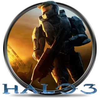 😜 Master Chief Halo 3 videogioco, fantascienza, sparatutto, soldato, armatura whatsapp sticker