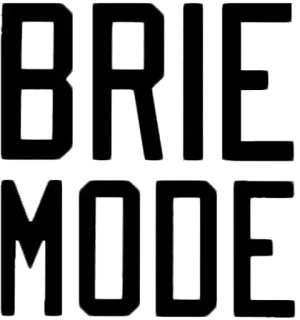 👩 BRIE MODE cheese, brie, food, meme telegram sticker