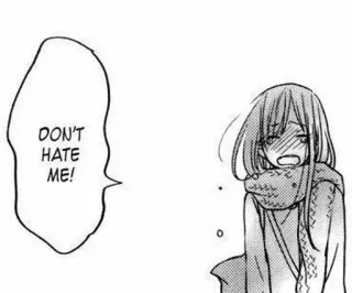 🥺 DON'T HATE ME! Anime, Manga, Flehend, Traurig, Weinend, Hass mich nicht whatsapp sticker