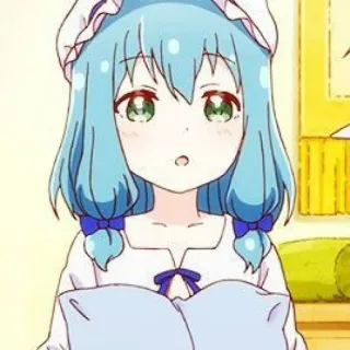 💙 Anime, Gadis, Lucu, Kartun, Kawaii telegram sticker