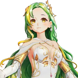 😁 anime girl, fantasy, character, illustration, woman, portrait whatsapp sticker