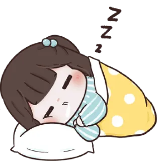 🤪 ZzzZ dormindo, fofo, kawaii, desenho animado, sonolento, cansado telegram sticker