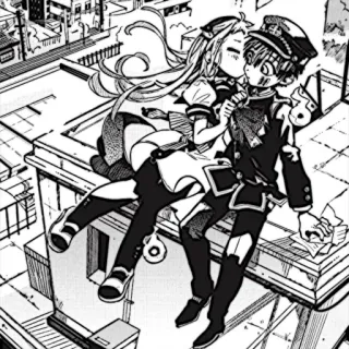 🩹 Anime, Manga, Romance, Beso, Pareja, Dibujos animados, Arte, Ilustración telegram sticker