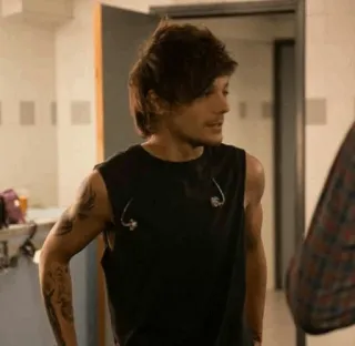 🌱 Louis Tomlinson คนดัง, นักร้อง, ผู้ชาย, ภาพเหมือน, บุคคล telegram sticker