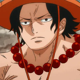 🔥 Portgas D. Ace One Piece Anime, Personaggio, One Piece, Fuoco, Pirata, Ace telegram sticker
