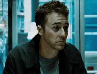 👊 Fight Club Fight Club, Tyler Durden, Edward Norton, Brad Pitt, Gewalt, Film telegram sticker