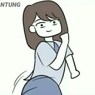 📍 NTUNG アニメ, 女の子, アニメーション telegram sticker