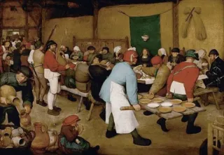 🌷 Gemälde, Kunst, Renaissance, Bankett, Menschen telegram sticker