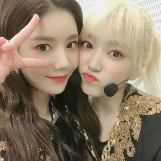💙 meninas, amigos, k-pop, asiático, selfie, entretenimento, grupo whatsapp sticker