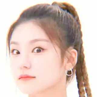 🐧 mulher, retrato, menina, pessoa, kpop, idol telegram sticker