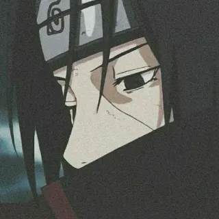 😞 Itachi Naruto anime, manga, naruto, itachi, ninja whatsapp sticker