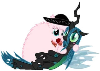 🤯 Queen Chrysalis My Little Pony mlp, my little pony, queen chrysalis, cute, cartoon telegram sticker
