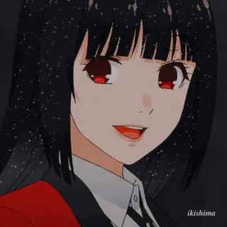 безумный азарт: Юмико telegram stickers