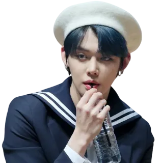 🍹 K-pop, Idole, Homme, Chanteur, Personne, Mode, Style telegram sticker