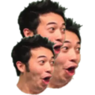 3⃣ pogchamp, Twitch, emote, streaming, reação, chocado whatsapp sticker