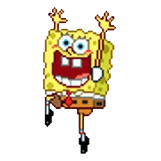 ๐ Spongebob spongebob, cartoon, funny, nickelodeon, character telegram sticker