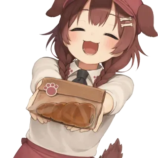 🎁 Inugami Korone Anime, Vtuber, Cane, Korone, Inugami, Hololive, Carino whatsapp sticker