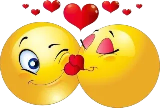 😘 Emoji, Kuss, Liebe, Herz, Romantik, Glücklich telegram sticker